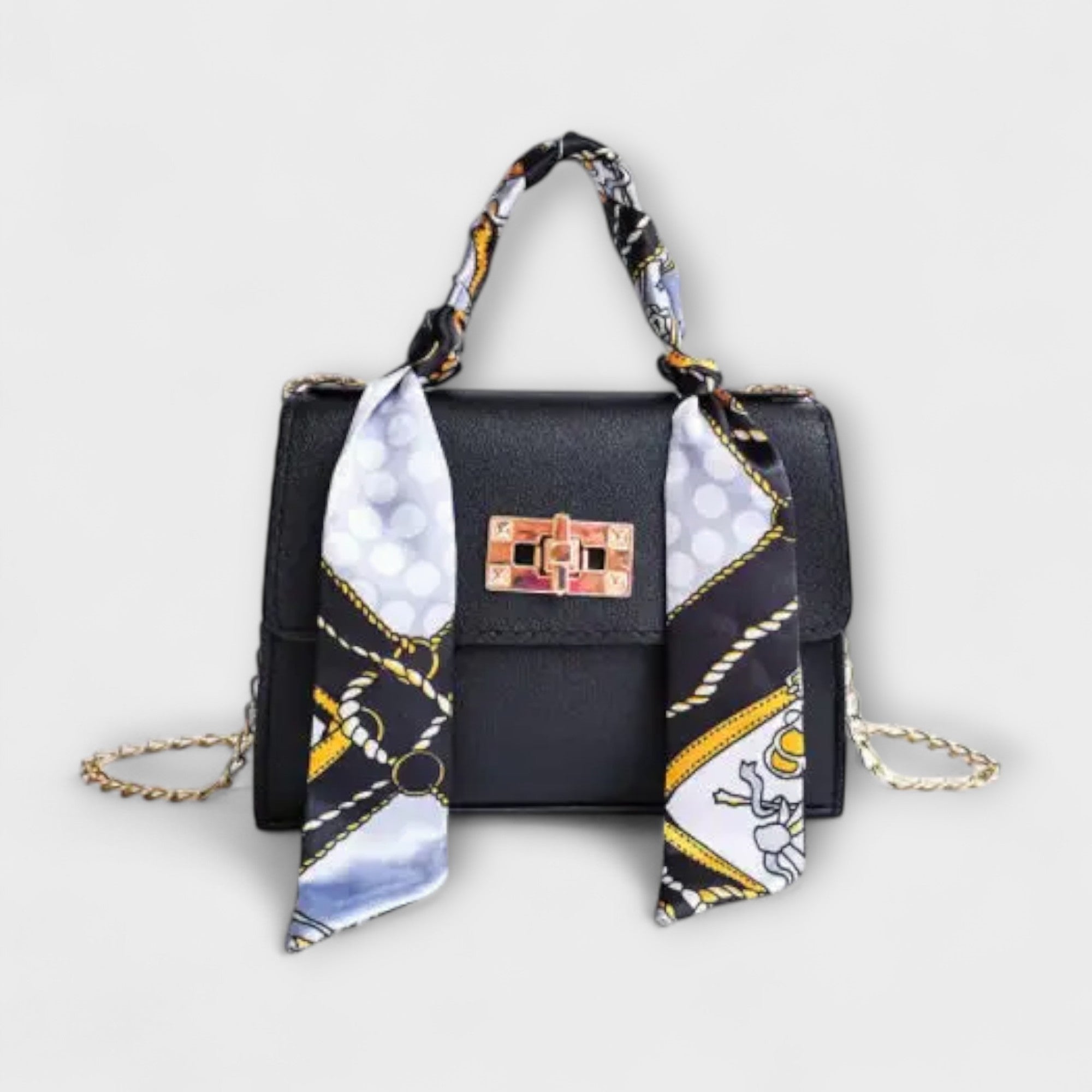 Produktbild – Daisy – Elegant handväska med kedjerem