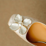 Chloé | Blommiga slingback-pumps