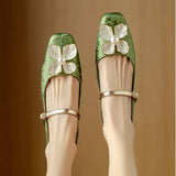 Sophie | Pumps med pärlemorsblomma