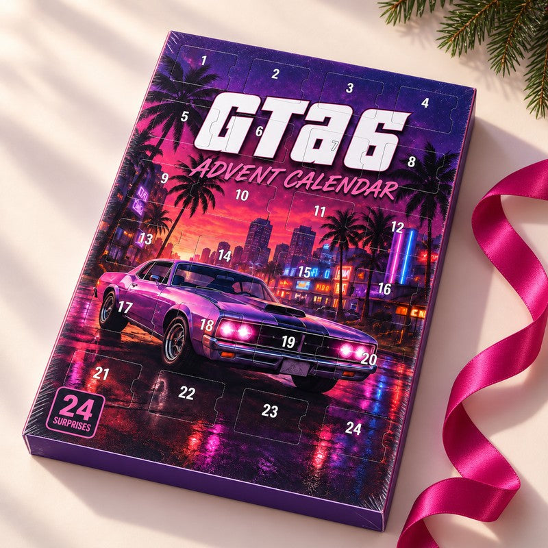 GTA-inspirerad adventskalender – samlarminiatyrer – bild 1