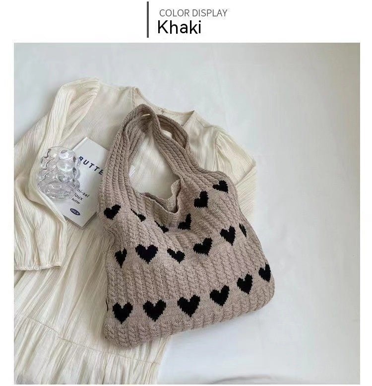 Heartknit | Rymlig och praktisk axelväska