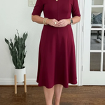 Produktbild – Evelyn Quinn – Retro A-Linje Sommarklänning