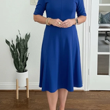 Produktbild – Evelyn Quinn – Retro A-Linje Sommarklänning