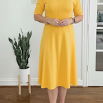 Produktbild – Evelyn Quinn – Retro A-Linje Sommarklänning