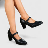 Brigitte | Mary Janes med stabil klack