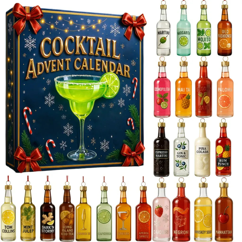 CocktailTime™ adventskalender – 24 klassiska cocktailteman – bild 2