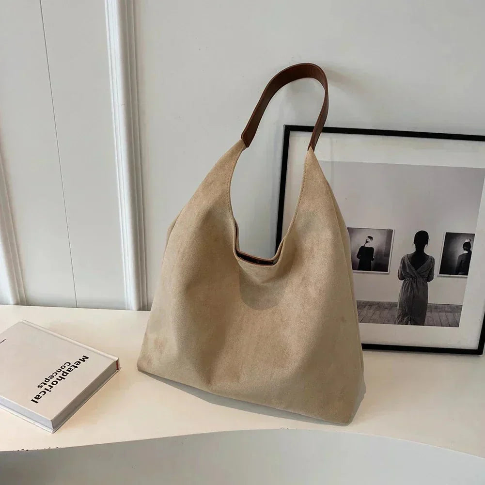 Dana | Mjuk totebag i mocka