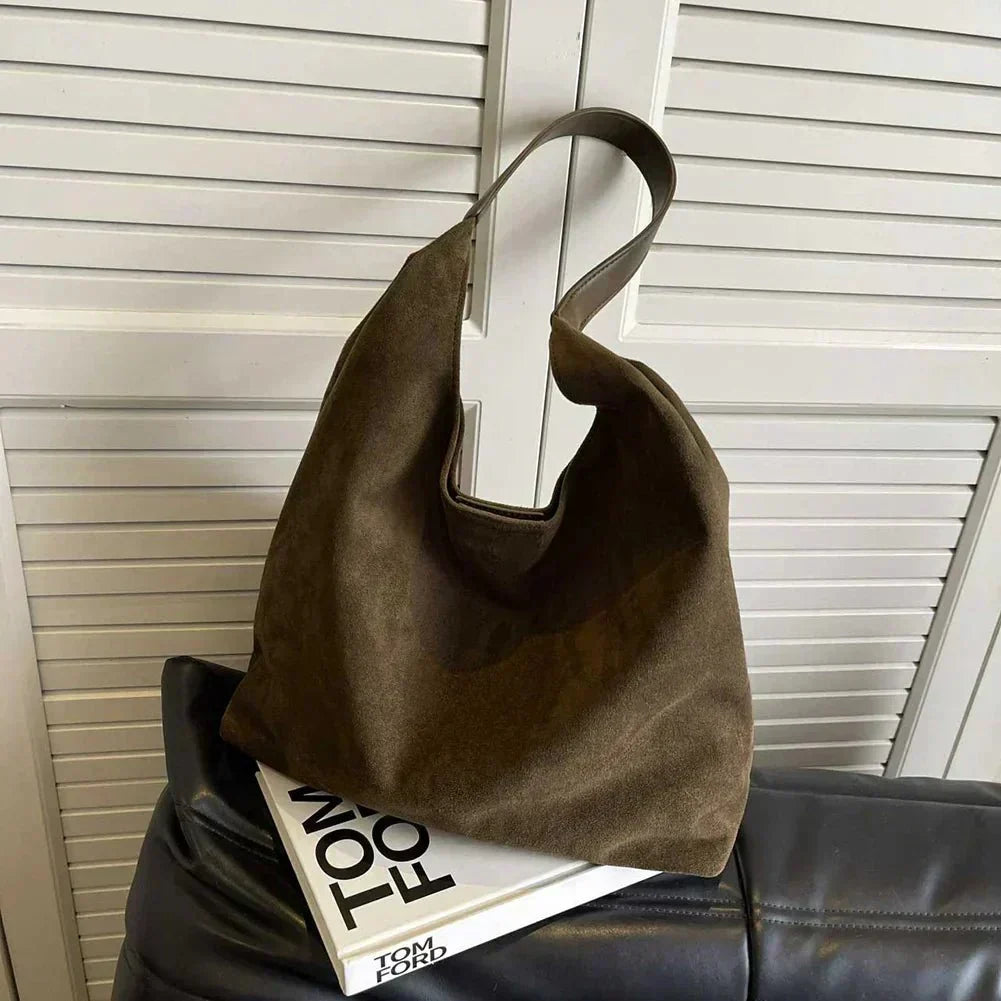 Dana | Mjuk totebag i mocka