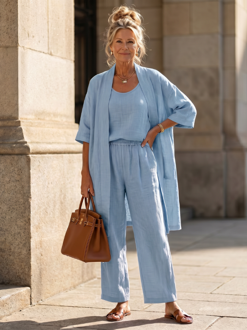 Monique | Följsamt tredelat set