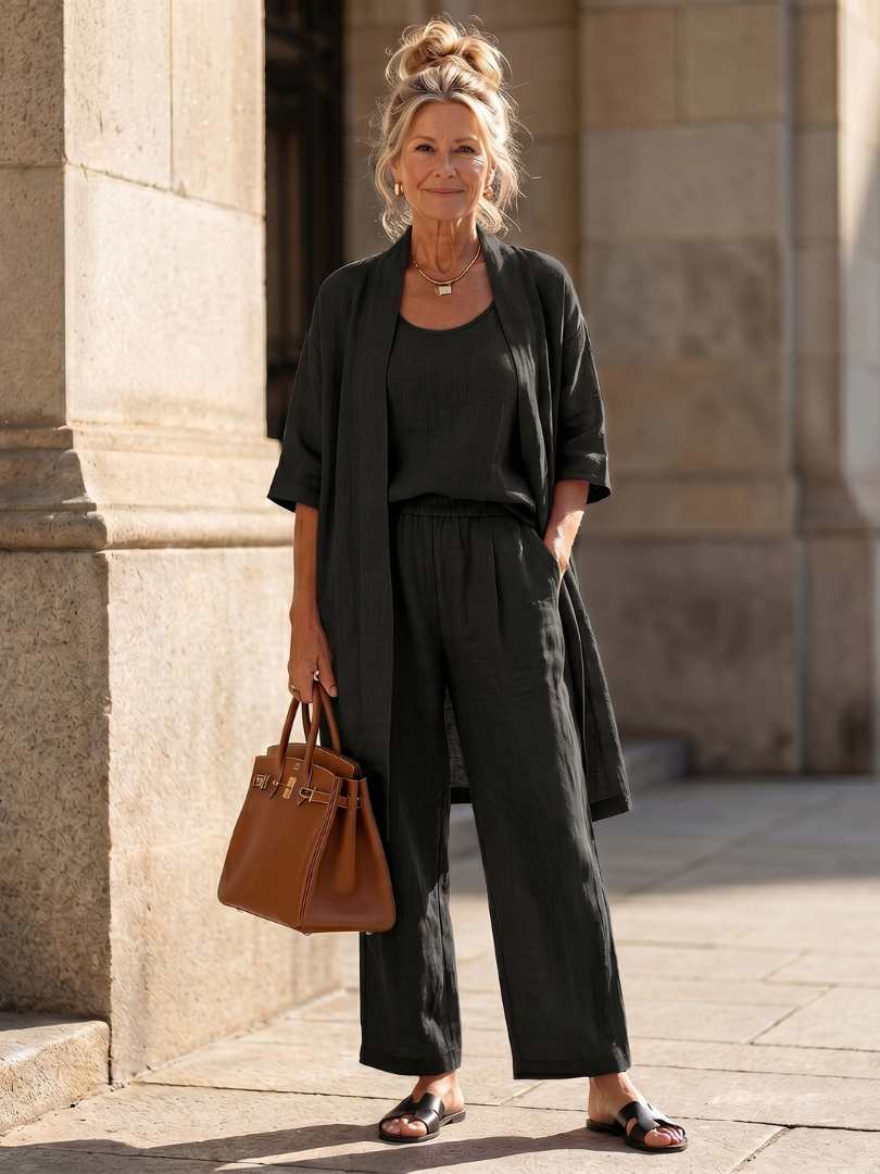 Monique | Följsamt tredelat set