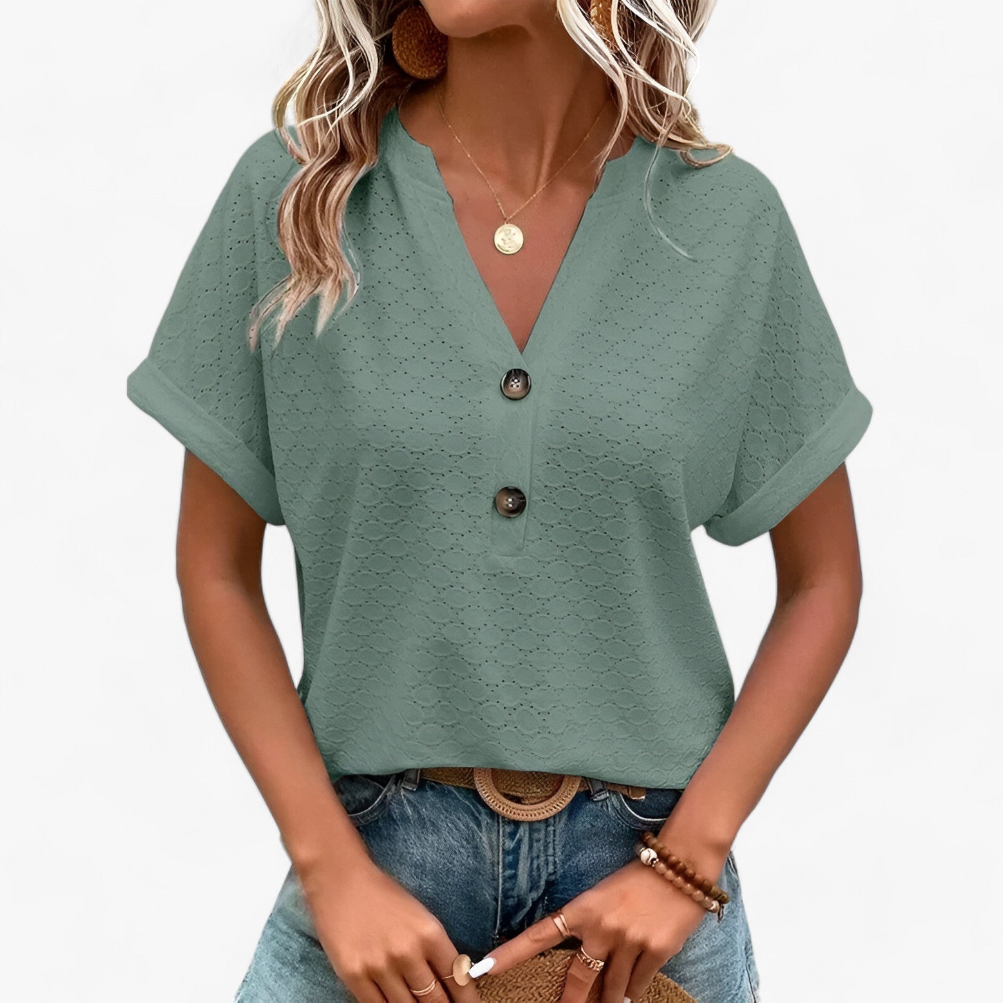 Florence | Elegant jacquardblus