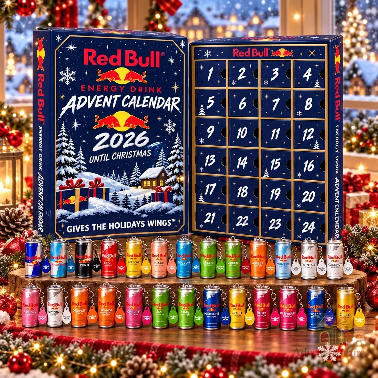 Red Bull adventskalender 2026 – bild 2