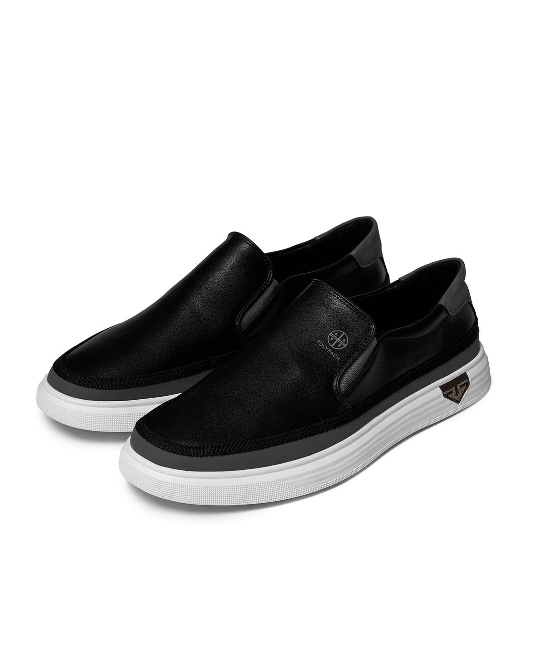 Moderna slip-on-skor för herr