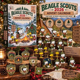 Snoopy Beagle Scout – adventskalender 2026 – bild 1