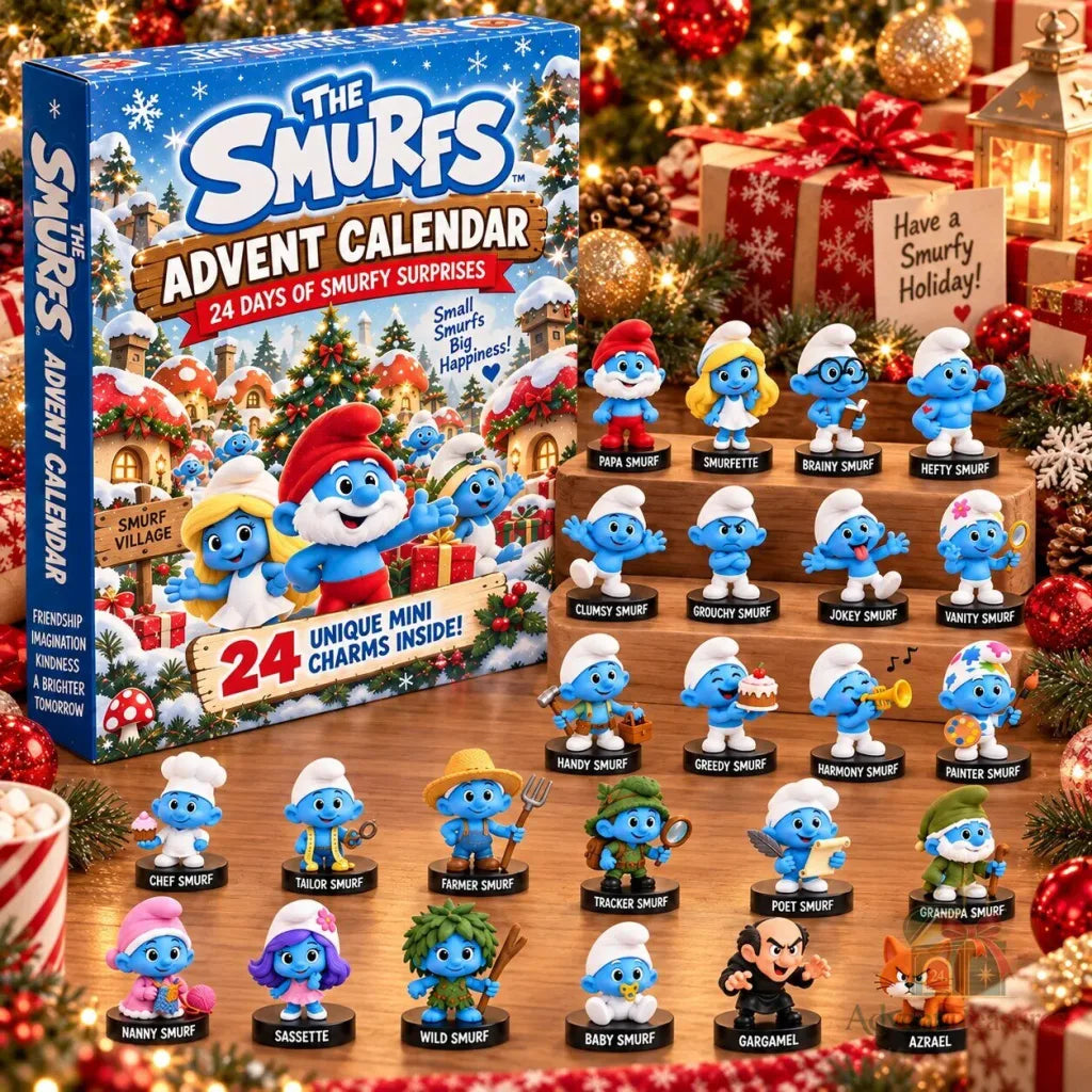 Smurfarna – adventskalender 2026 – bild 1