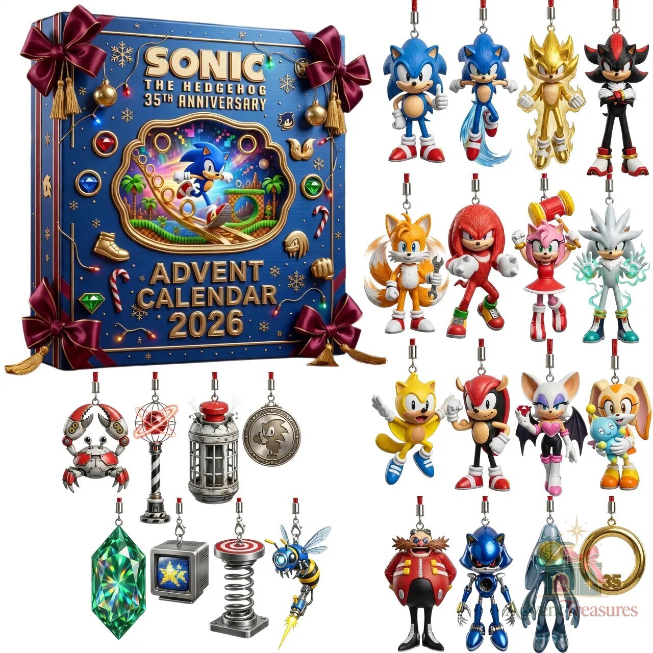 Sonic the Hedgehog 35-årsjubileum – adventskalender 2026 – bild 2