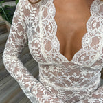 Adèle | Spetstopp med elegant cut-out