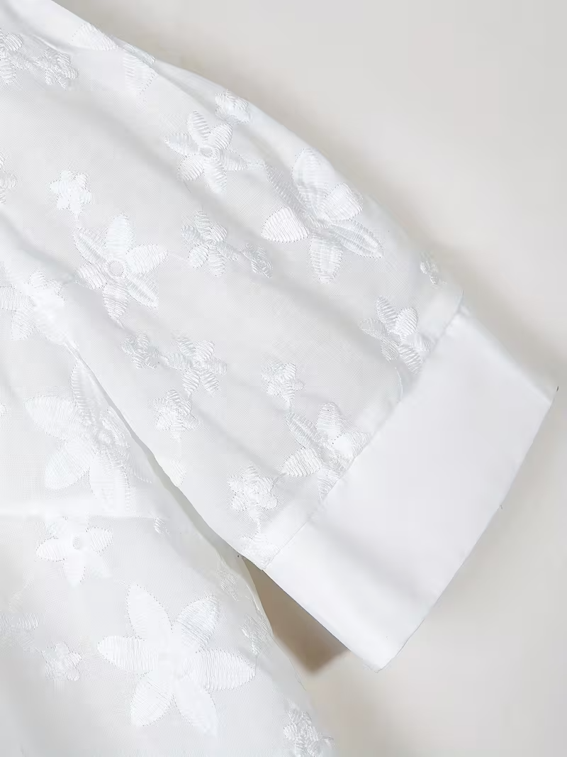 Flora | Elegant blus med blommönster