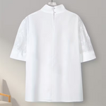 Flora | Elegant blus med blommönster