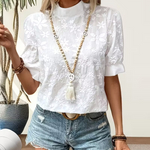 Flora | Elegant blus med blommönster