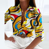 Emmy | Elegant blus med krage