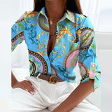 Emmy | Elegant blus med krage