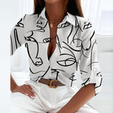 Emmy | Elegant blus med krage