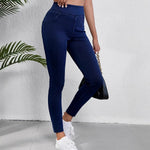 Produktbild – Eleanor – Dam Slim Fit Högmidjade Stretchjeans