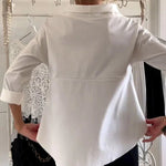 Produktbild – Mia – Dam Cowl Neck Topp 3/4 Ärmar Avslappnad Passform