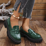 Florence | Lackloafers med grov sula