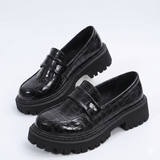 Florence | Lackloafers med grov sula