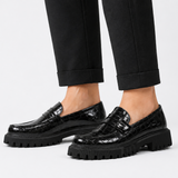 Florence | Lackloafers med grov sula