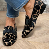 Nicole | Leopardmönstrade loafers