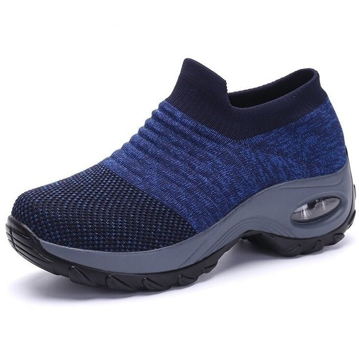Produktbild – Olivia – Kvinnors Ortopediska Slip-On Sneakers med Luftkudde