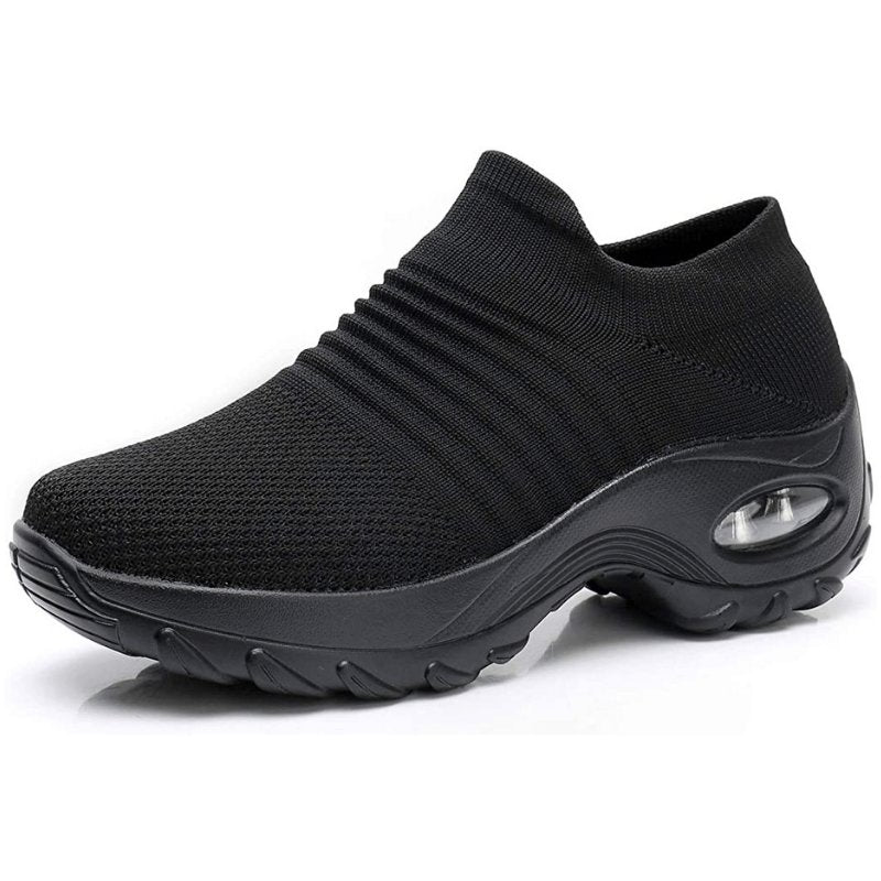 Produktbild – Olivia – Kvinnors Ortopediska Slip-On Sneakers med Luftkudde
