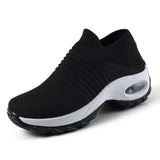 Produktbild – Olivia – Kvinnors Ortopediska Slip-On Sneakers med Luftkudde