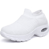 Produktbild – Olivia – Kvinnors Ortopediska Slip-On Sneakers med Luftkudde