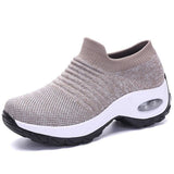 Produktbild – Olivia – Kvinnors Ortopediska Slip-On Sneakers med Luftkudde