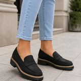 Aveline | Penny loafers med grov sula
