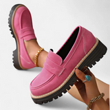 Aveline | Penny loafers med grov sula