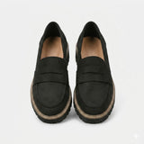 Aveline | Penny loafers med grov sula