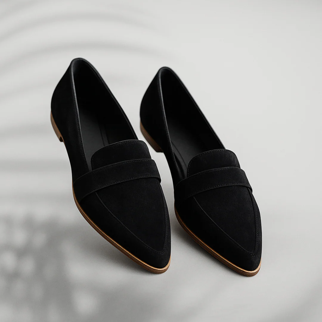 Christine | Mjuka spetsiga loafers