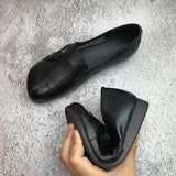Isabelle | Mjuka läderloafers med rosett