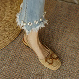 Martine | Slingback-loafers med blockklack
