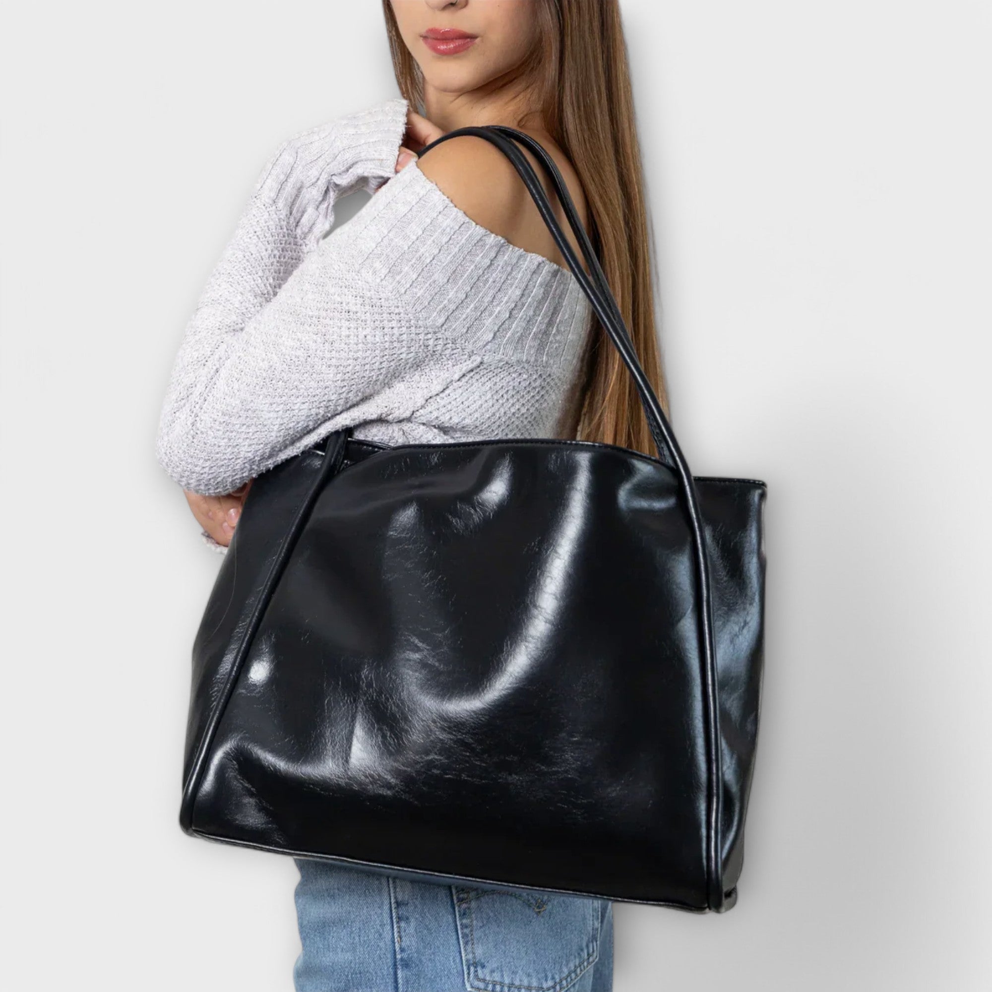 Produktbild – Chloe – Kvinnors Klassiska Vardagshandväska Stil
